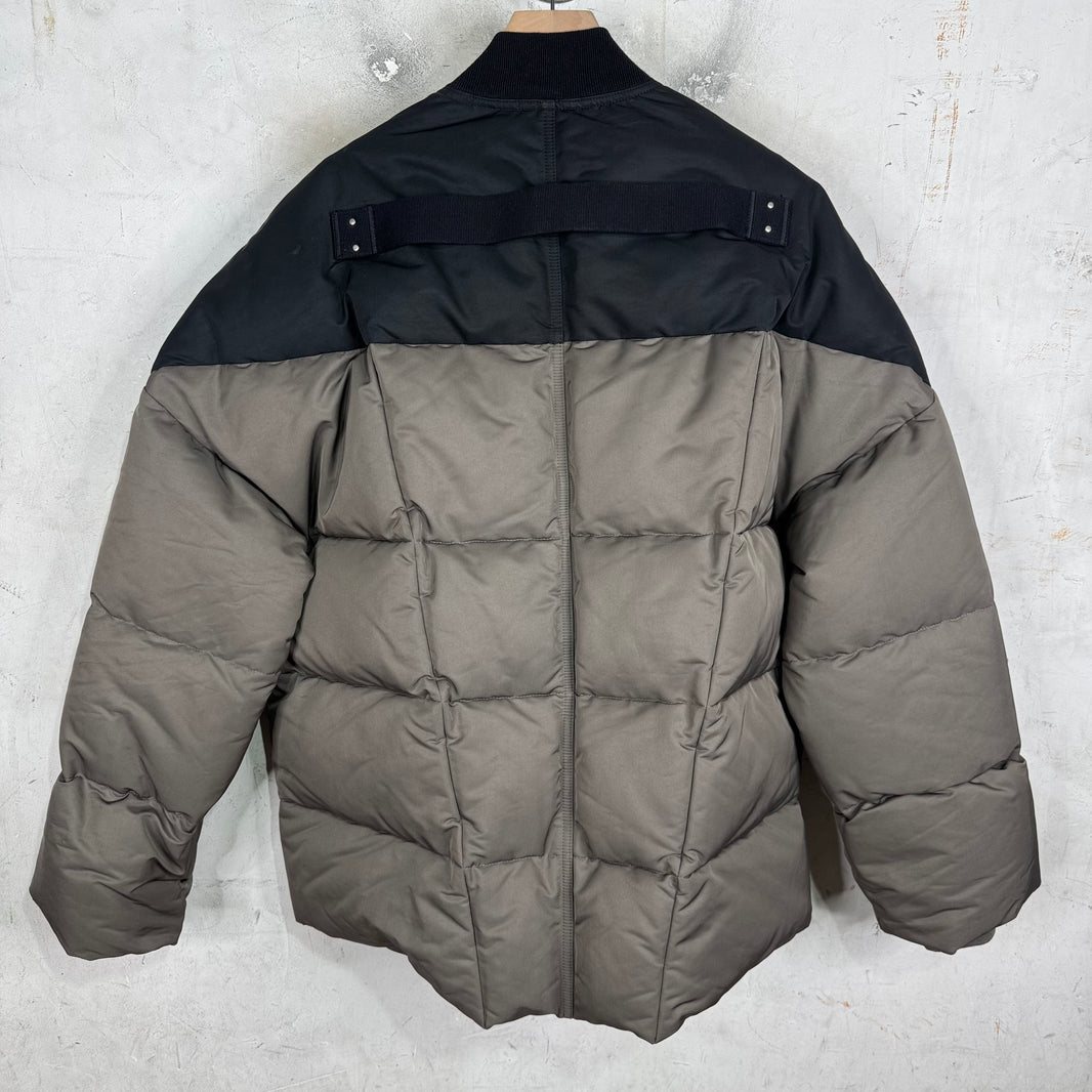 Rick Owens Luxor 2 Tone Puffer Jacket