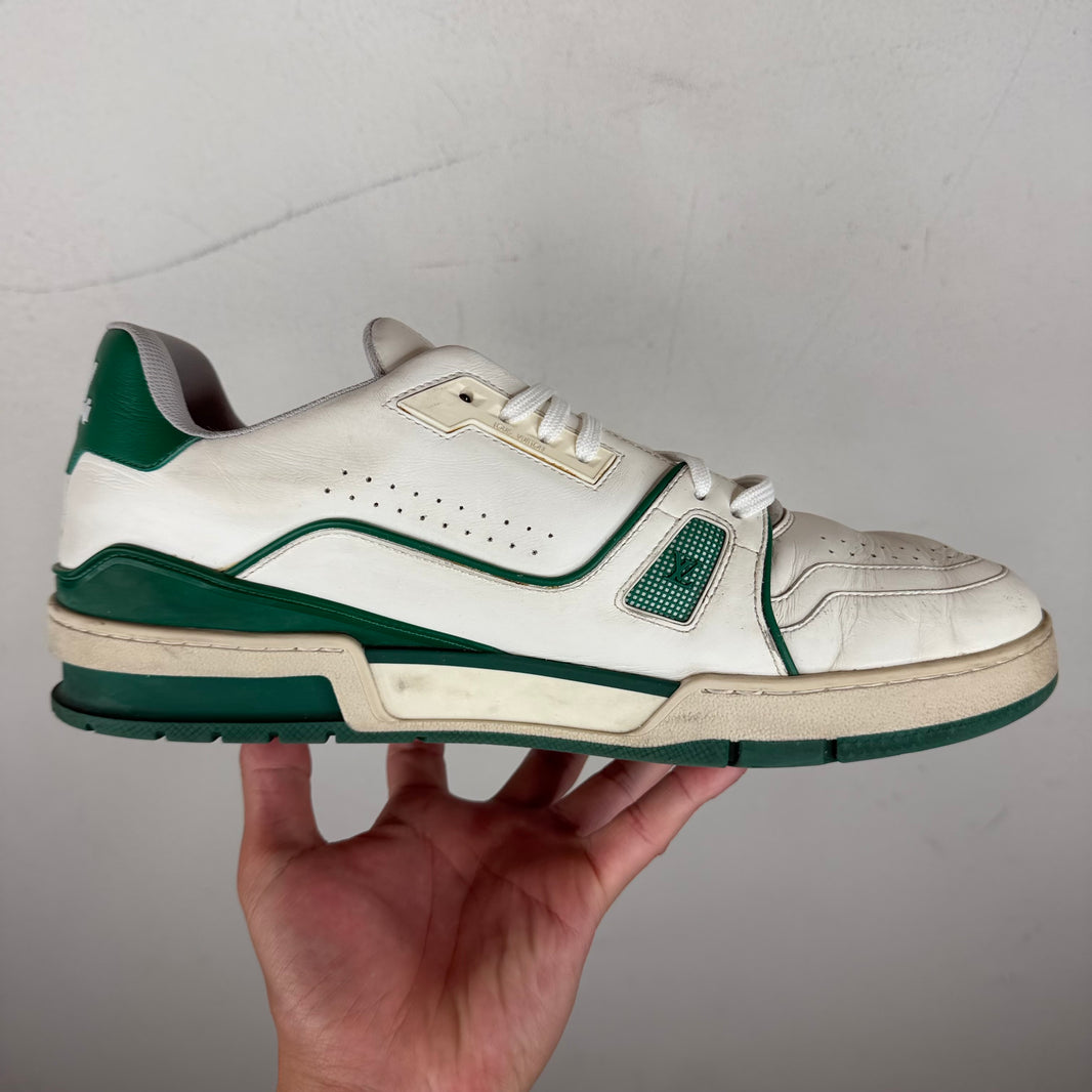 Louis Vuitton Green OG Trainer Low Sneakers