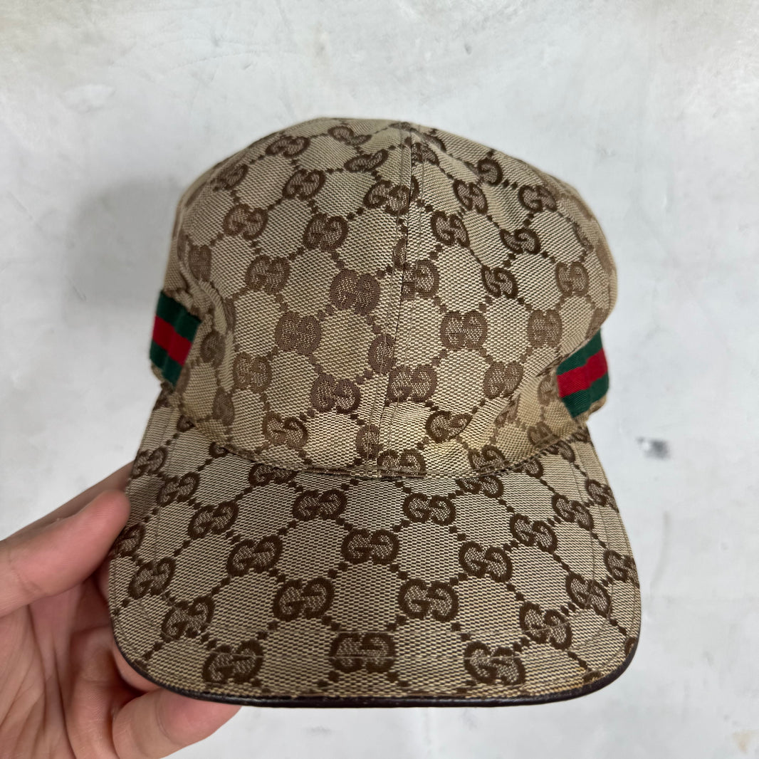 Gucci Monogram Beige Hat