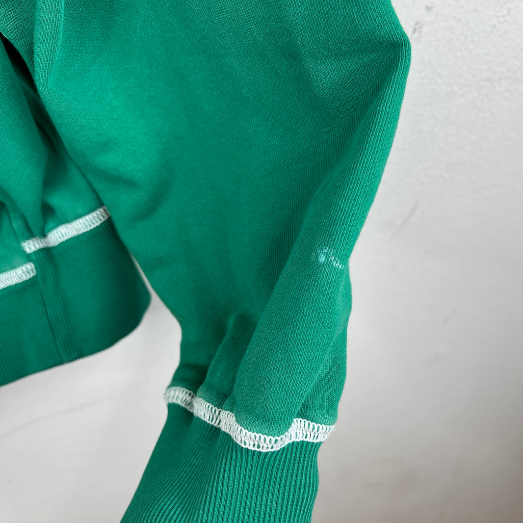 Dolce & Gabbana Green Contrast Stitch Hoodie