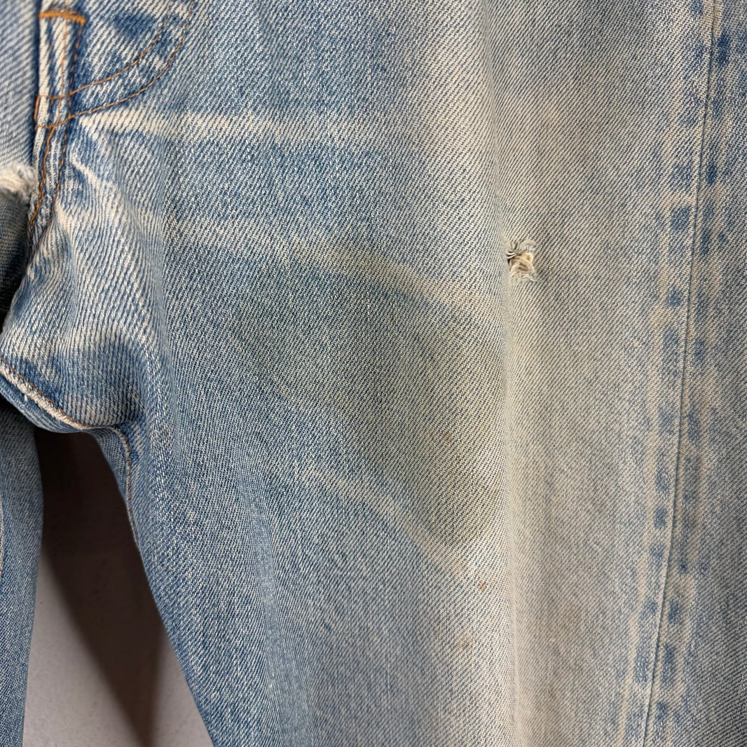 Vintage Levi's 501 Distressed Red Line Jeans