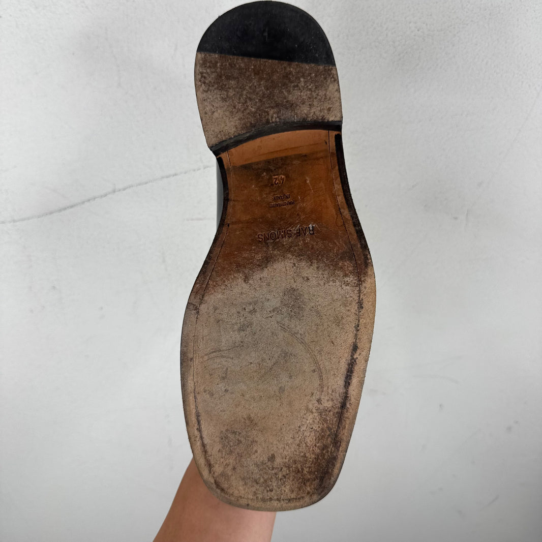 Raf Simons Embroidered Mocassin Loafers