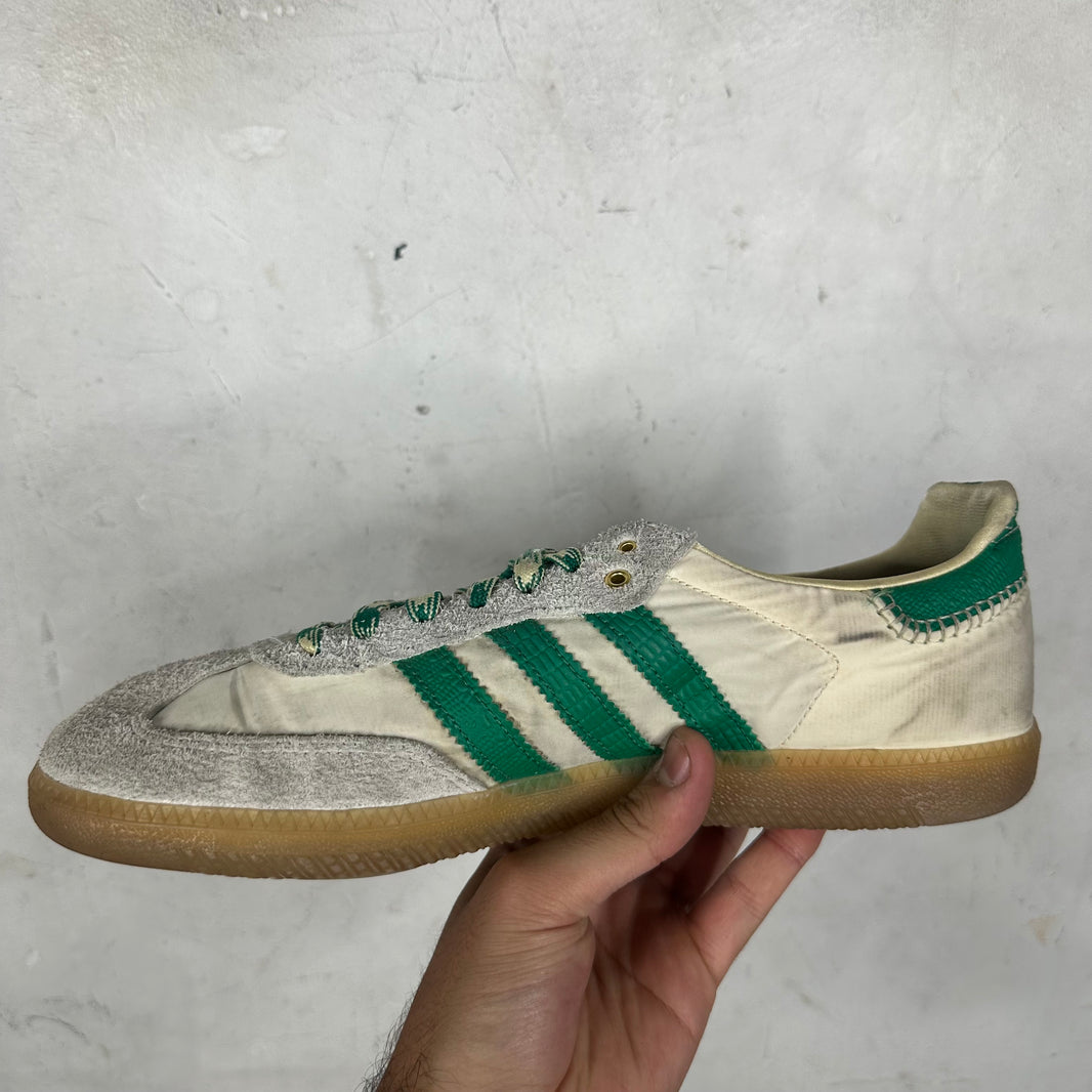 Adidas x Wales Bonner Nylon Green Sambas
