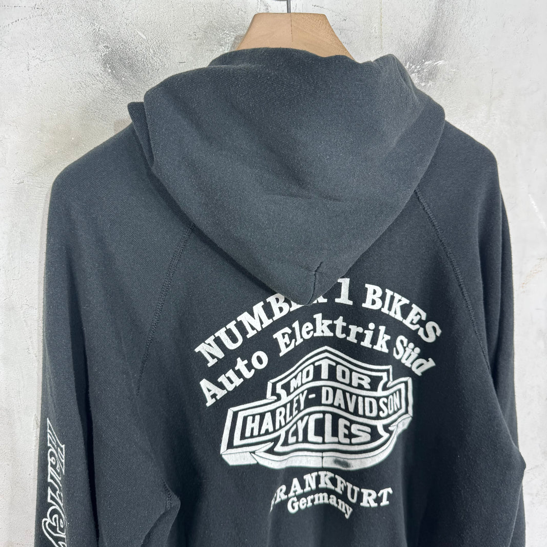 Vintage Harley Davidson 3D Shield Hoodie