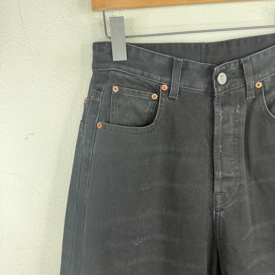 Vetements Black Baggy Jeans