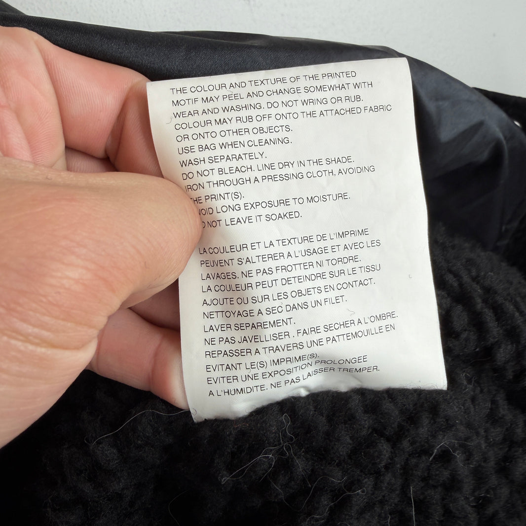 CDG Logo Shearling Parka