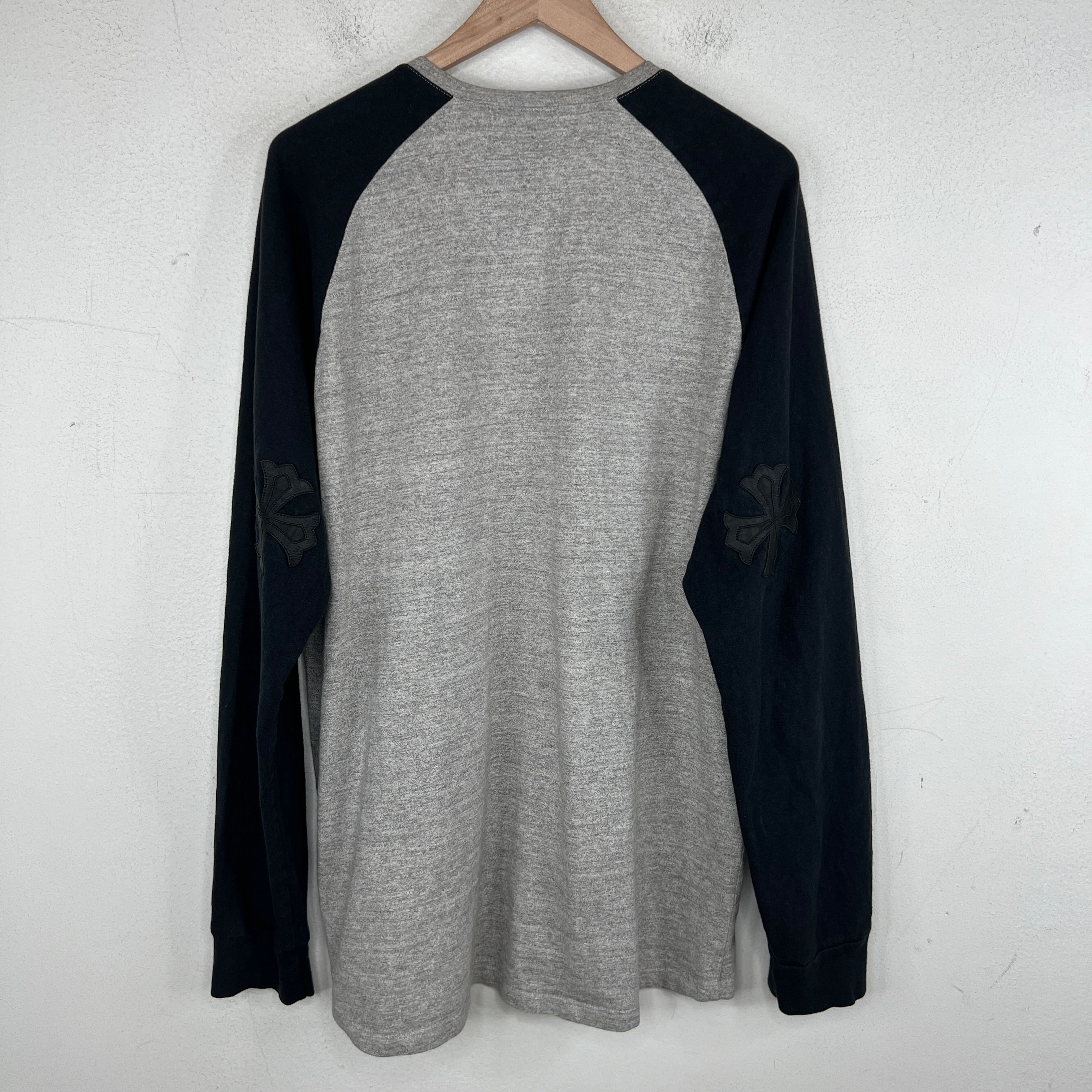 Chrome Hearts Gray Patch Longsleeve T-Shirt – www.Lukes.store