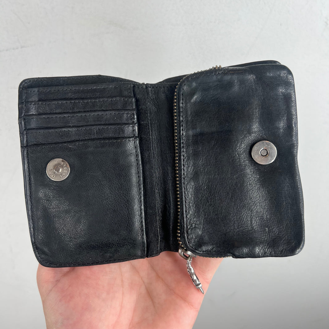 Chrome Hearts Soft Leather Fold Wallet