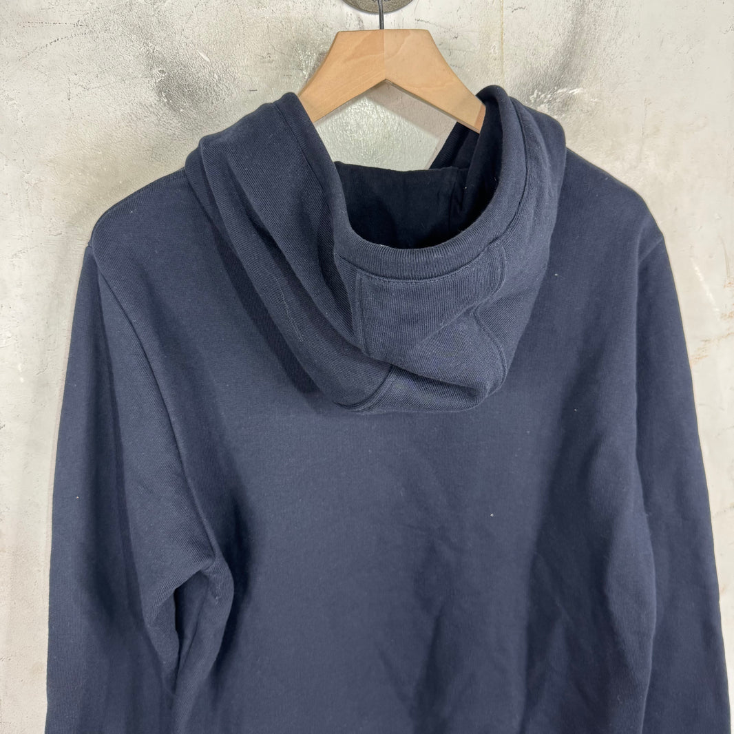 Thom Browne Navy Baseball Hoodie