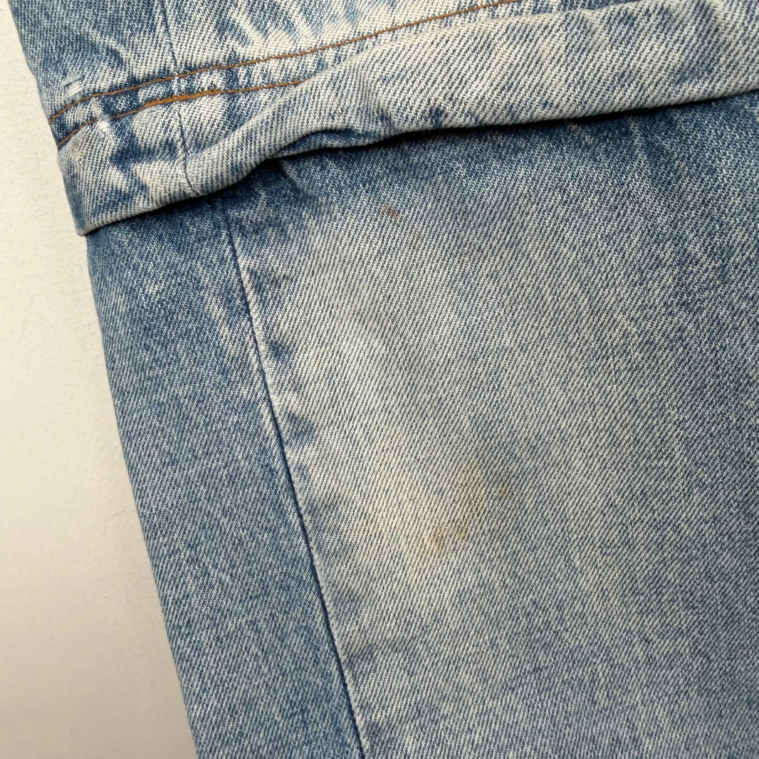 Balenciaga Blue Denim 3 Way Convertible Jeans