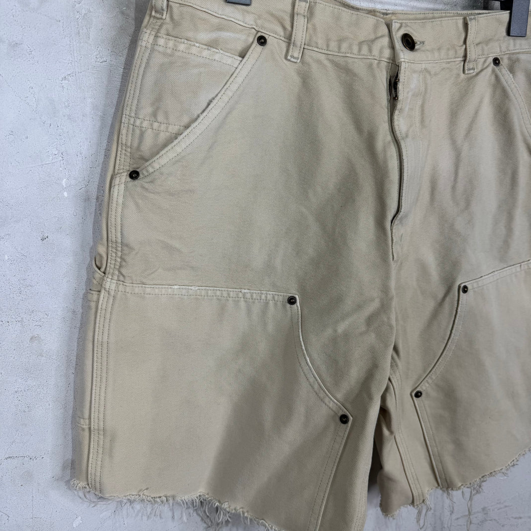 Margiela Frayed Carpenter Shorts