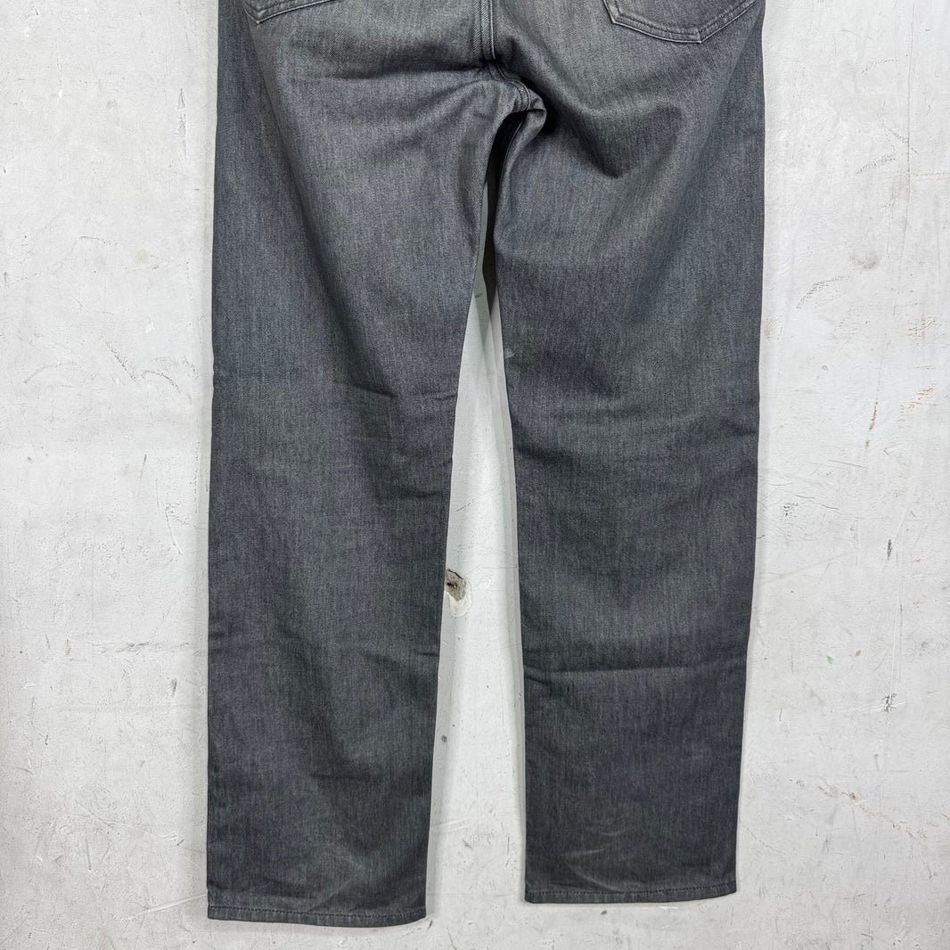 Dries Van Noten Hybrid Coated Denim Jeans