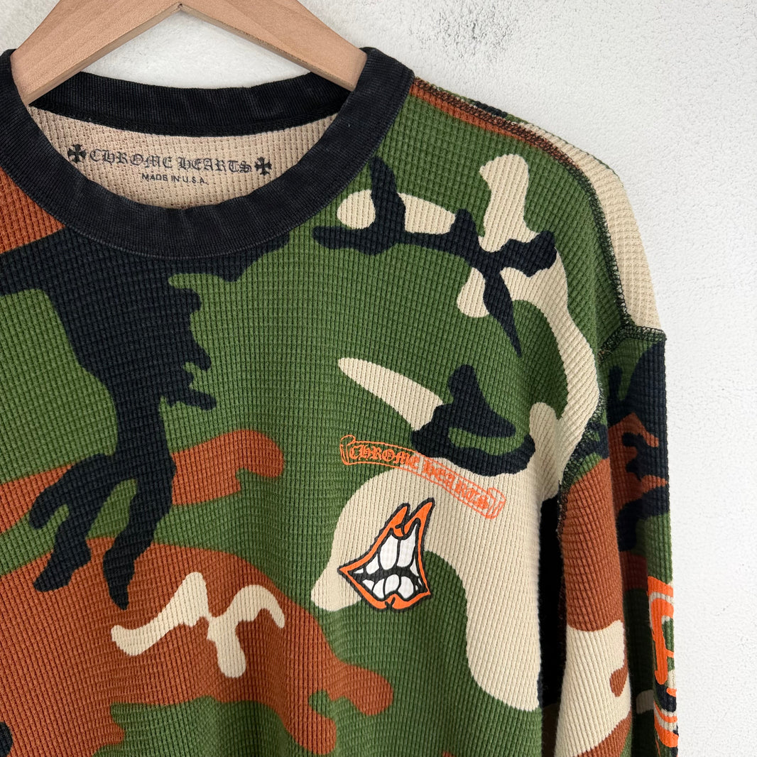Chrome Hearts Matty Boy Camo Thermal Shirt