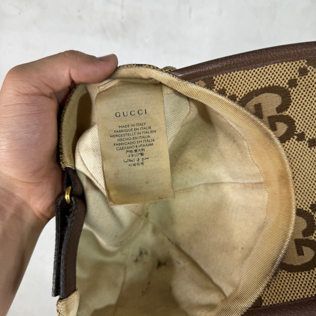Gucci Large Woven Monogram Hat
