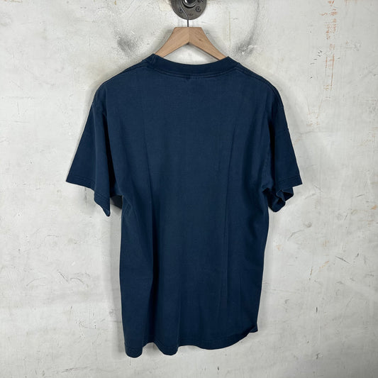 Supreme Navy Blue Pollock Box Logo T-Shirt