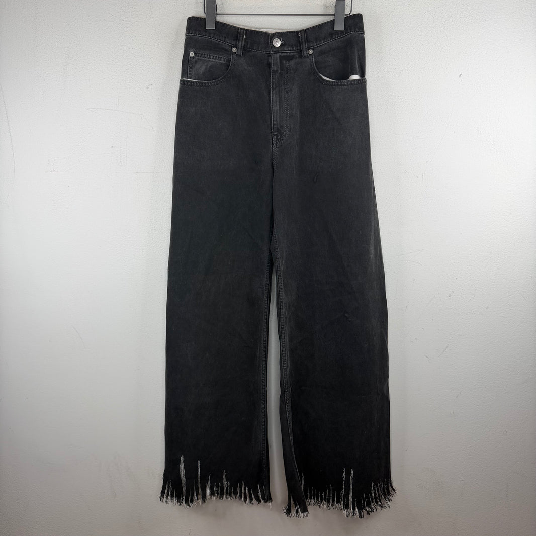 Marni Baggy Distressed Bottoms Jeans