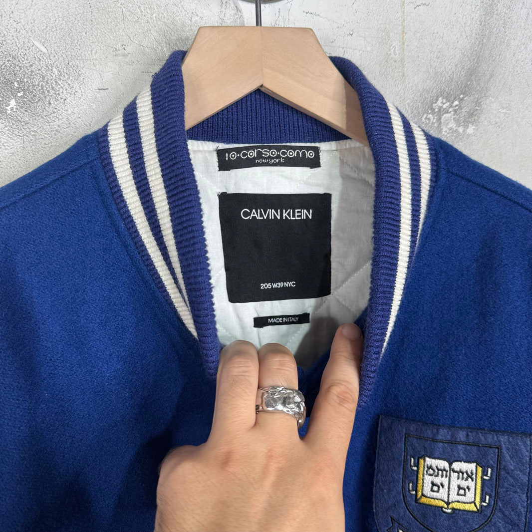Calvin Klein 205W39NYC Yale Varsity Jacket