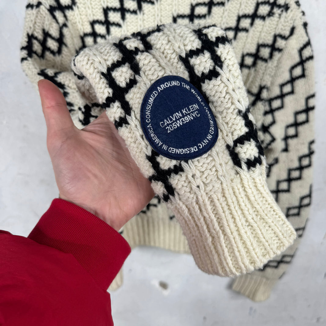 Calvin Klein 205W39NYC Yale Knit Sweater