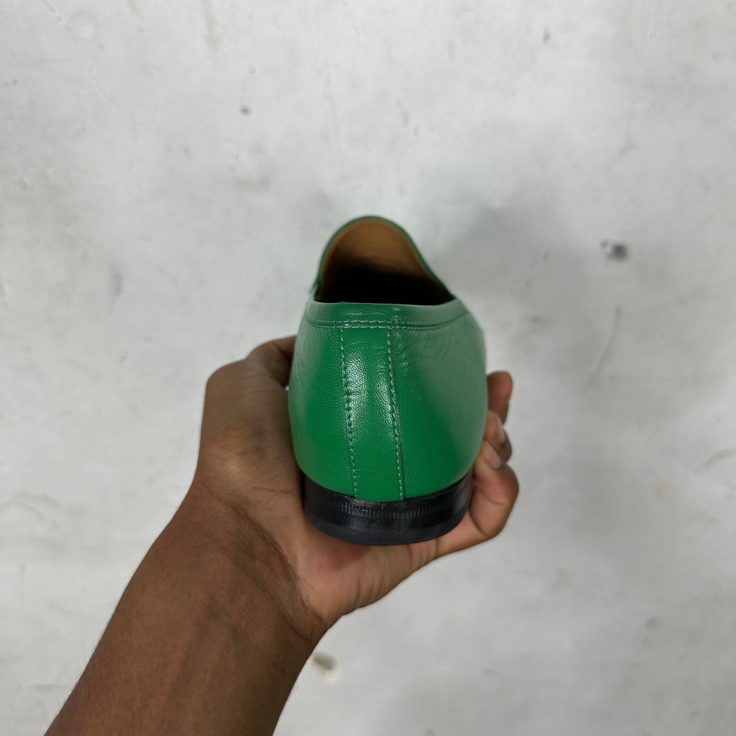 Gucci Horsebit Green Loafer