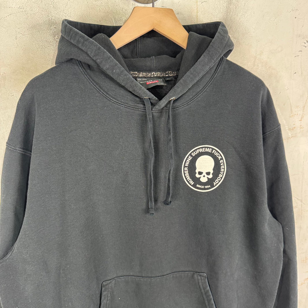 Supreme x Number Nine Skull Logo Hoodie