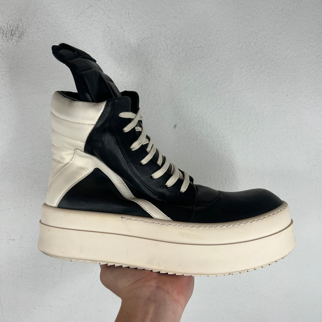 Rick Owens Milk/White Bumper Geobaskets