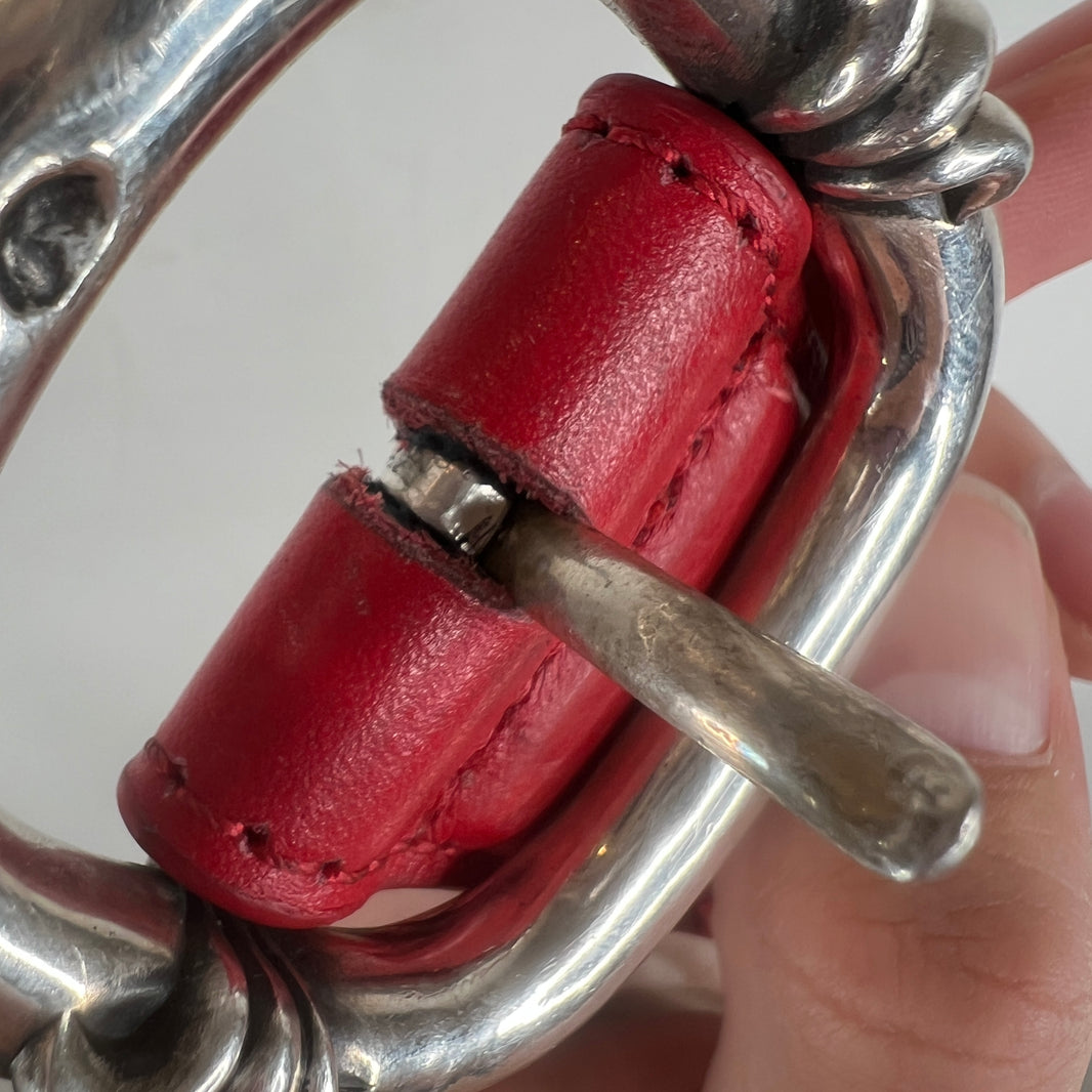 Chrome Hearts Red Gunslinger Belt