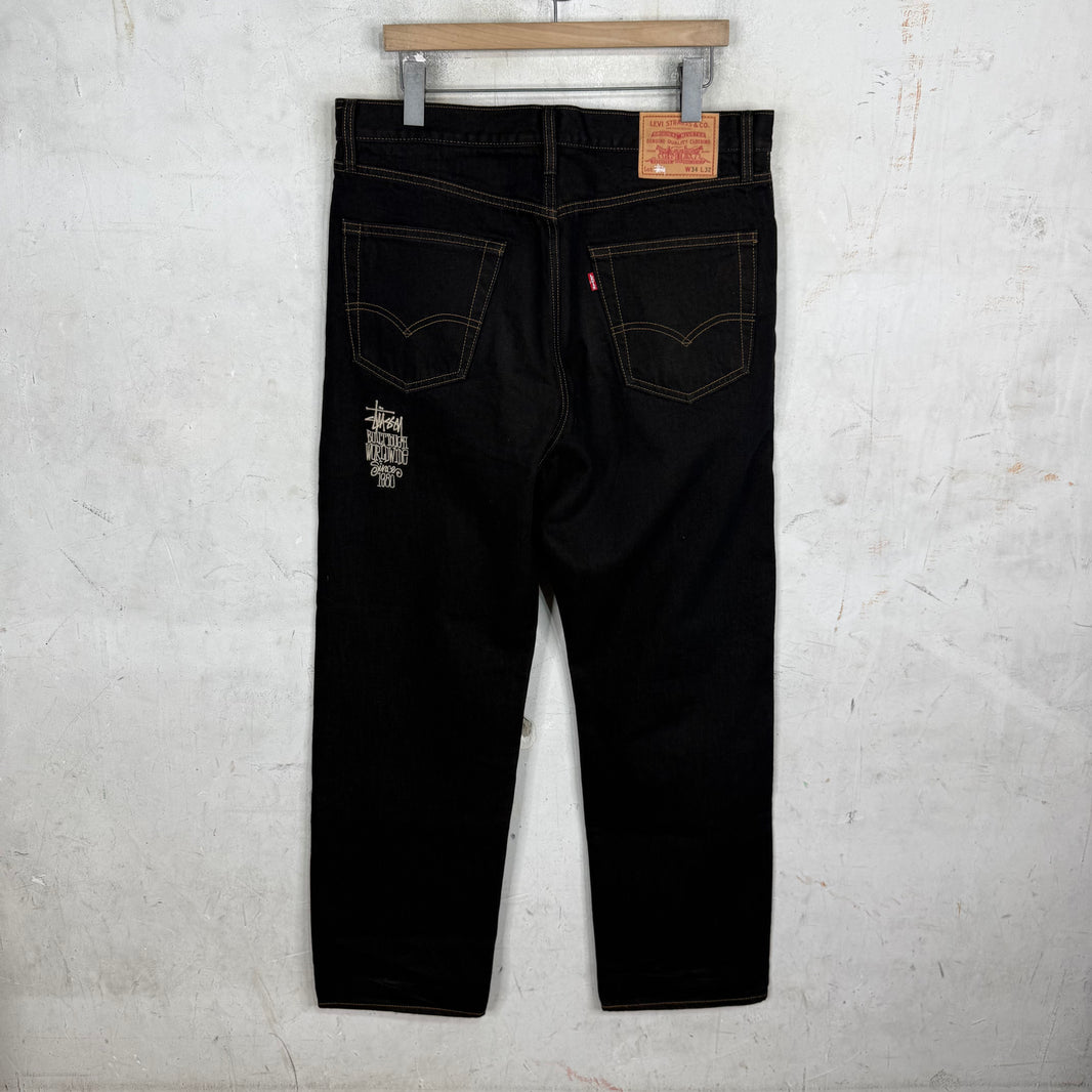 Levi's x Stussy Black Jeans