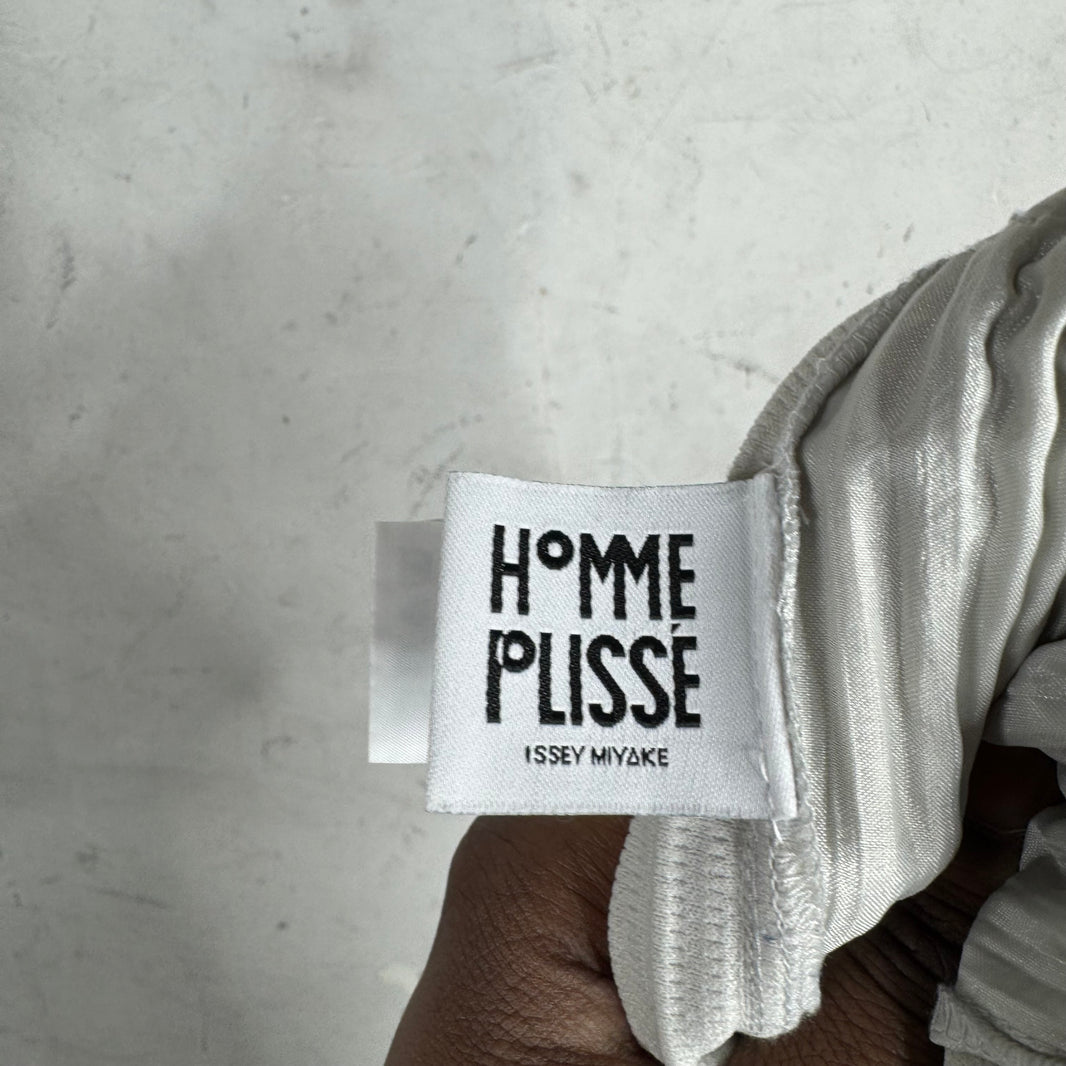 Issey Miyake Homme Plisse Pleated Stone Trousers