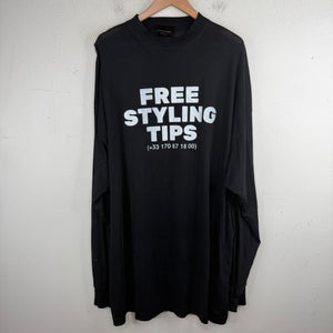 Balenciaga Free Styling Tips L/S T-Shirt