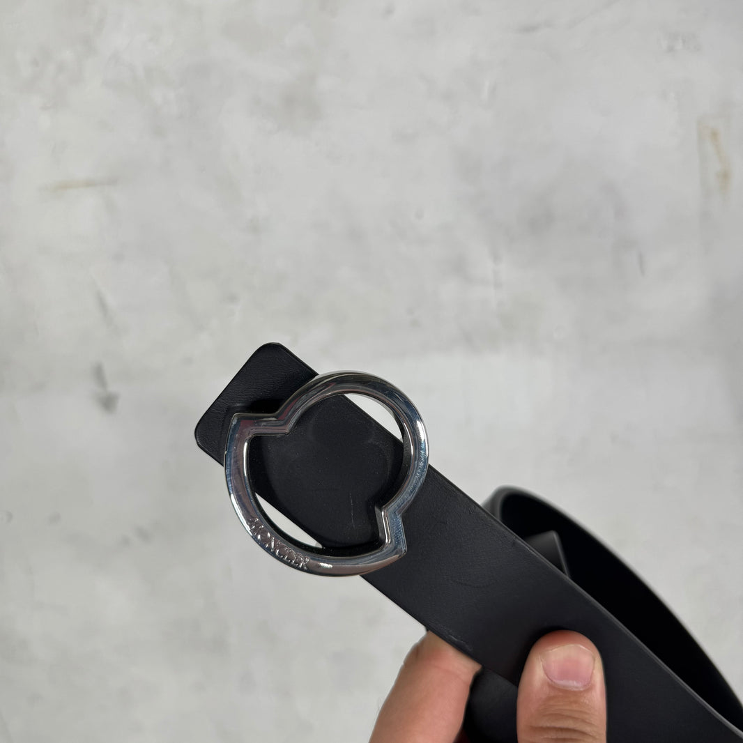 Moncler Emblem Logo Belt