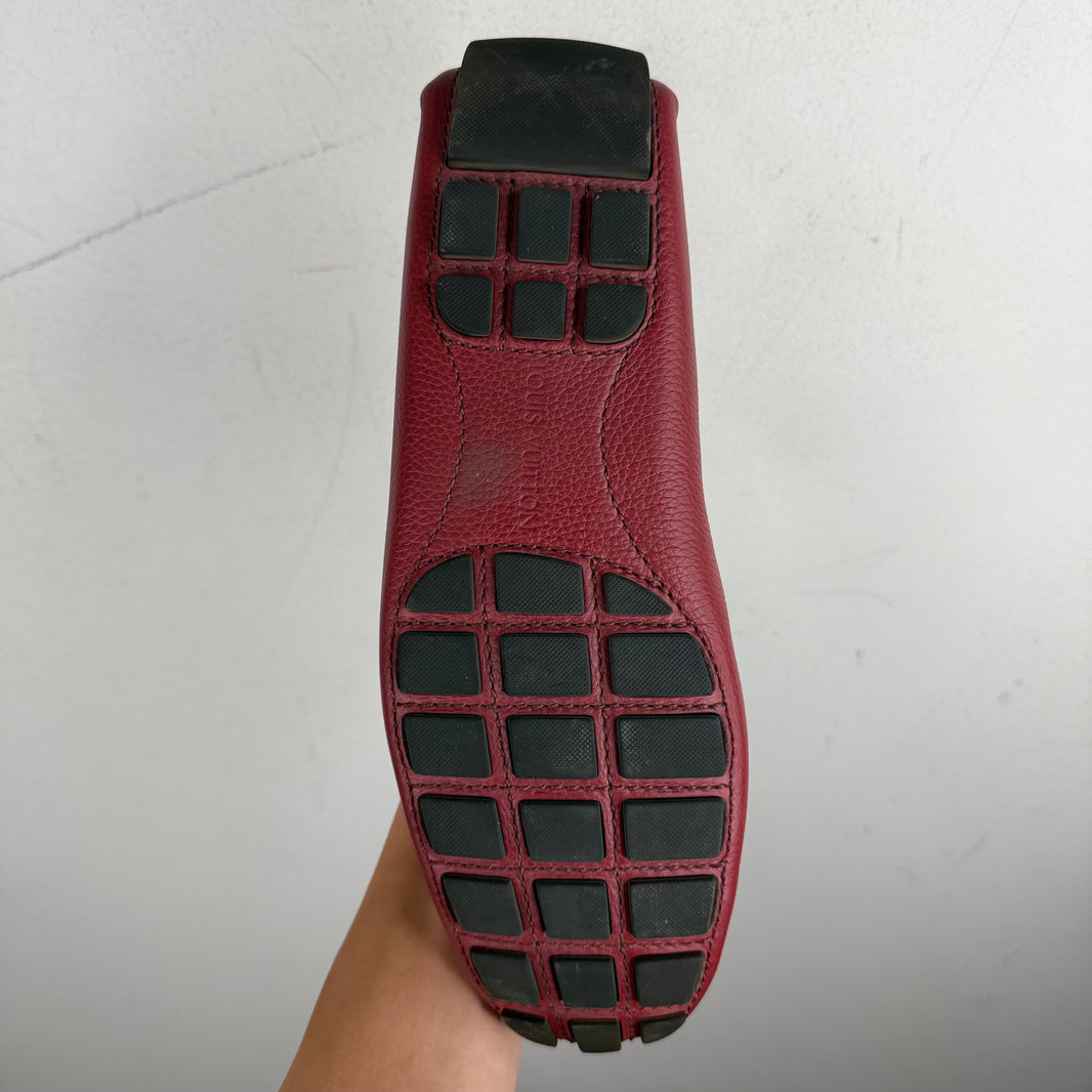 Louis Vuitton Red Driving Shoes