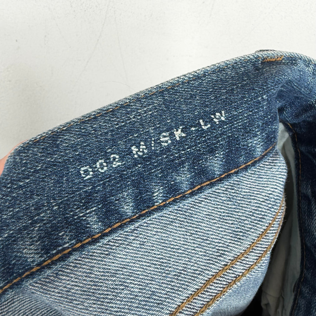 Saint Laurent Light Wash D02 Distressed Jeans