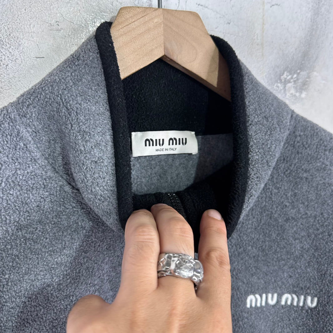 Miu Miu Full Zip Fleece