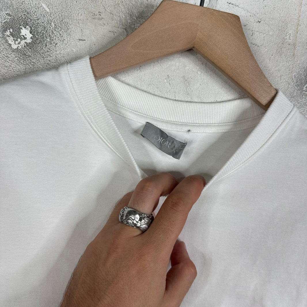 Dior x Shawn Stussy White Bee T-Shirt