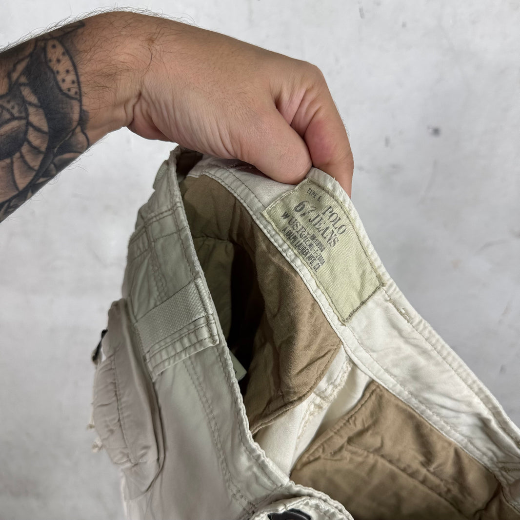 Ralph Lauren Beige Cargo Pants