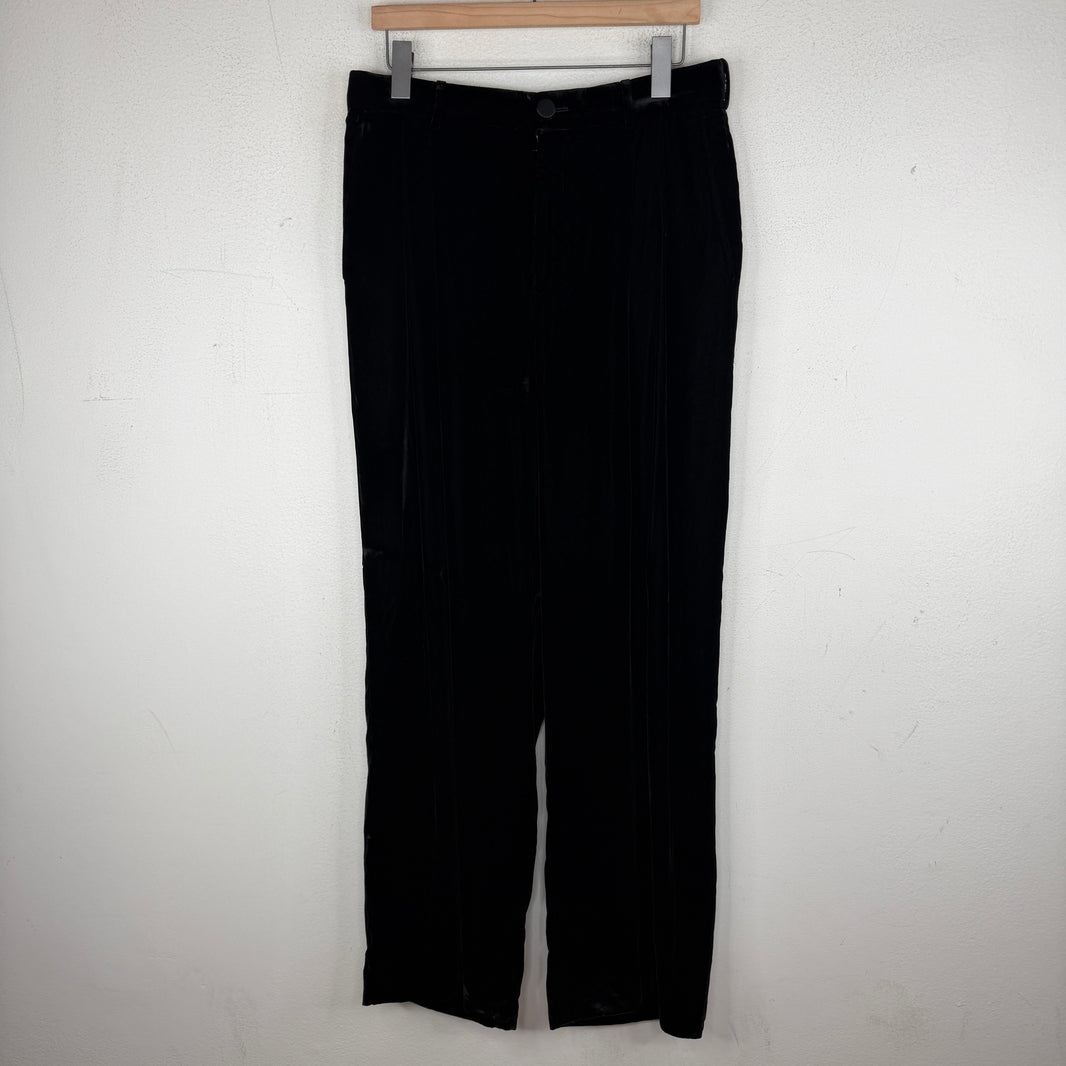 Saint Laurent Velvet Baggy Trousers