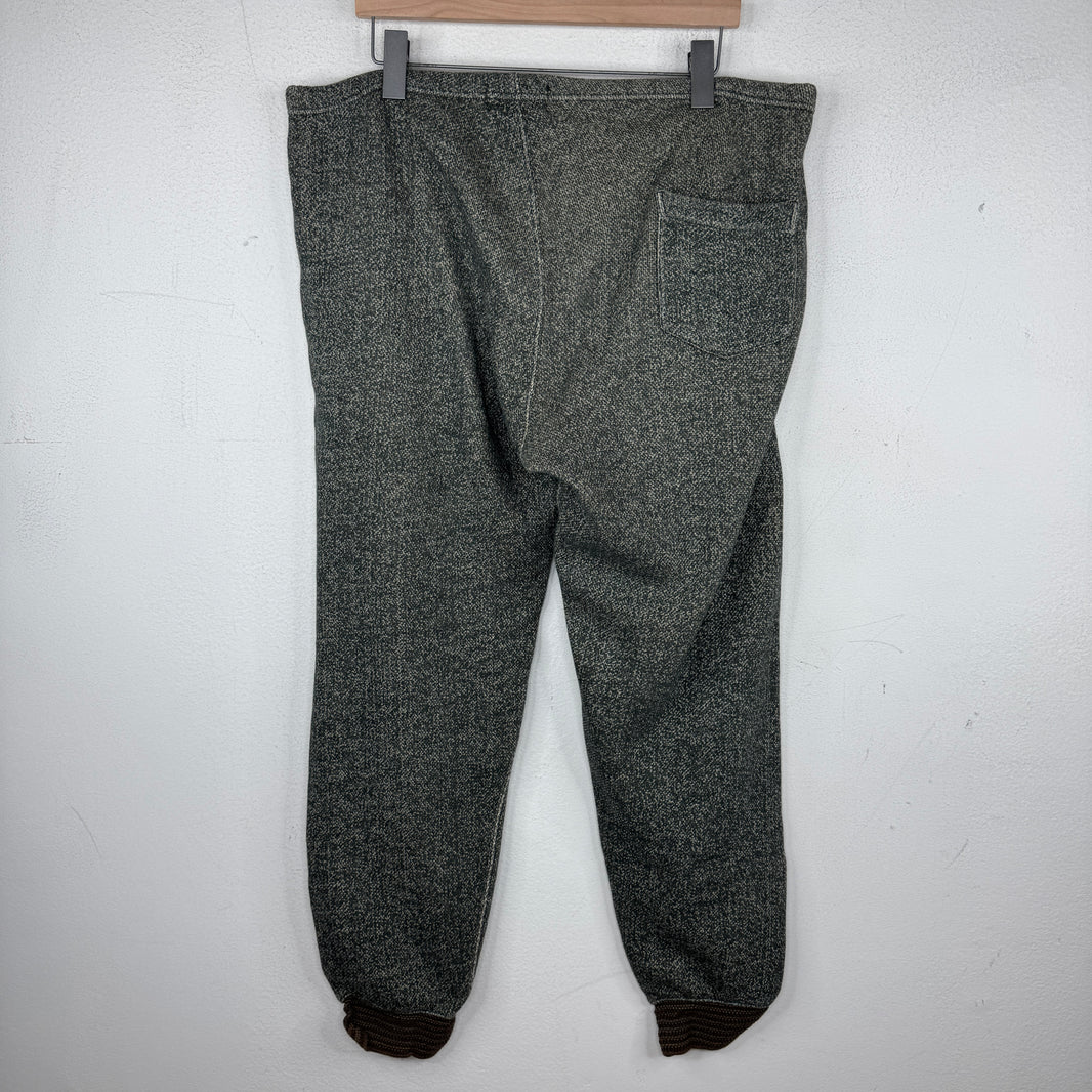 RRL Heather Green Jogger Sweatpants