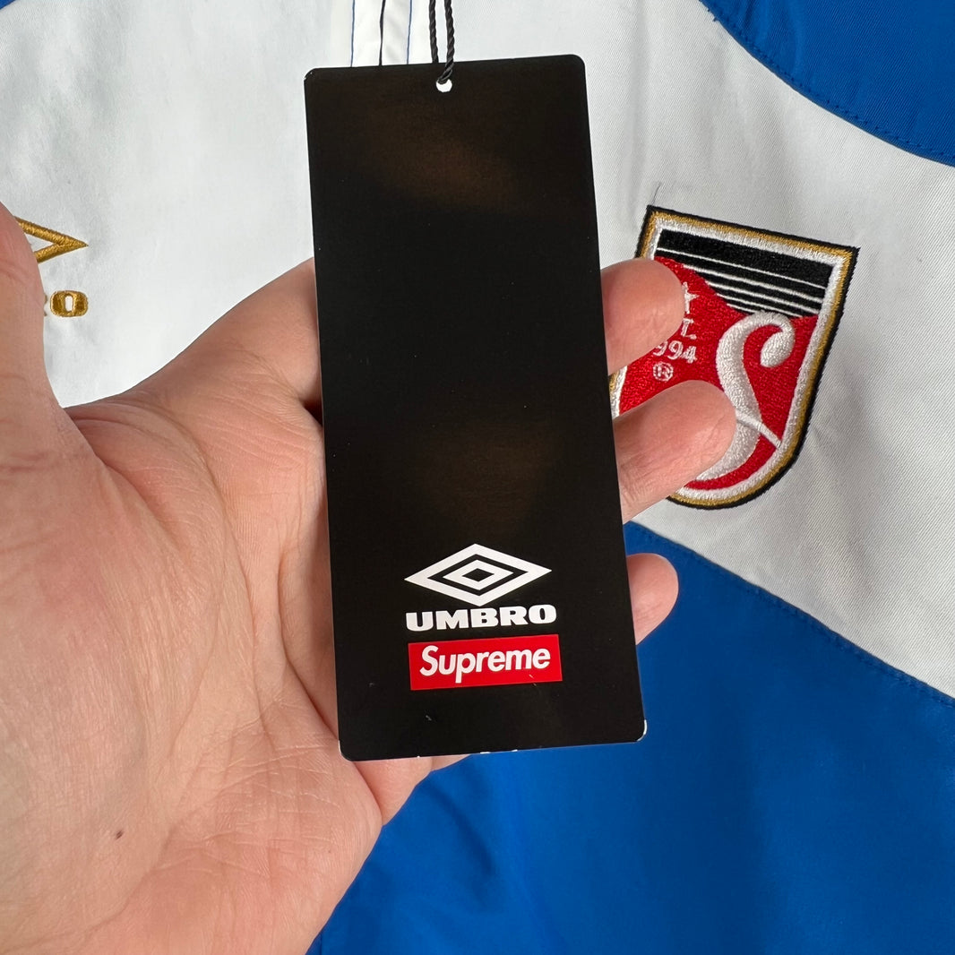 Supreme Umbro Blue Track Jacket