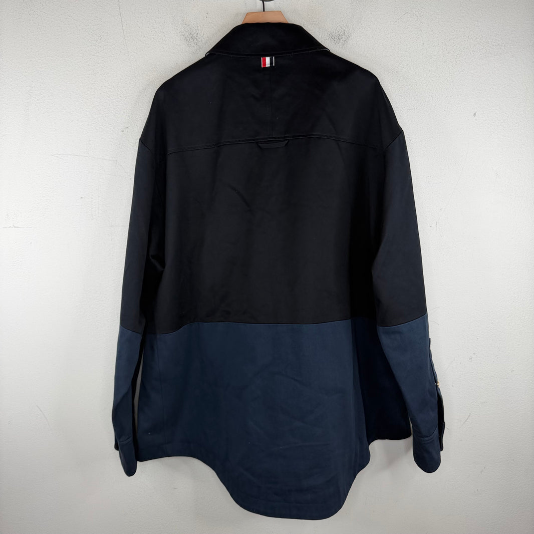 Thom Browne Two-Tone Coat