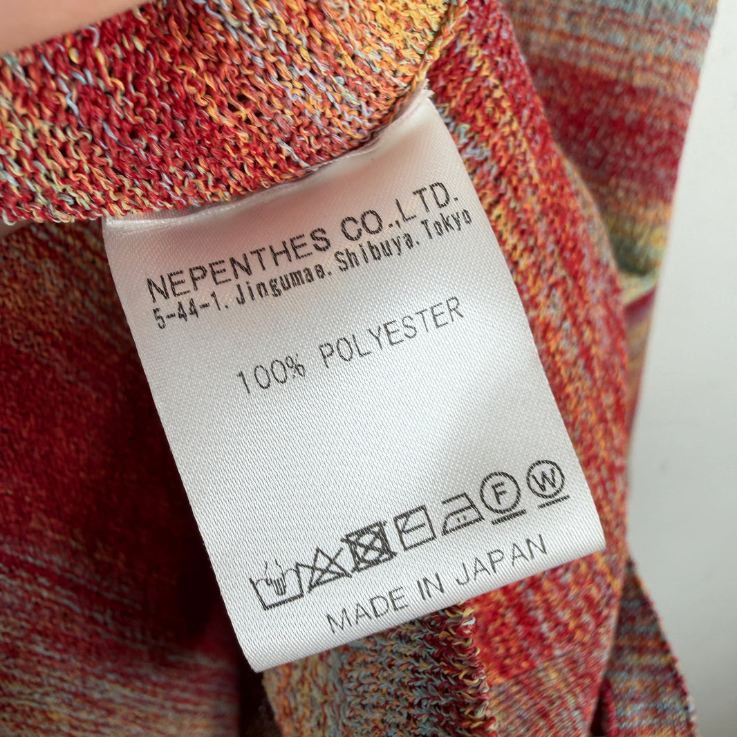 Needles Orange/Red Thin Cardigan