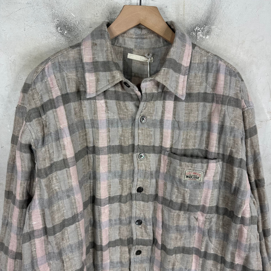 Our Legacy x Stussy Quilted Flannel