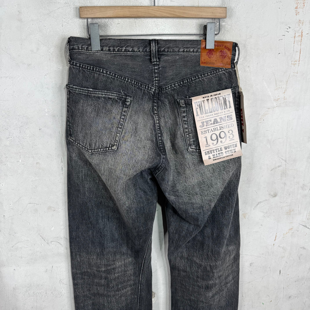 Full Count Charcoal Selvedge Jeans