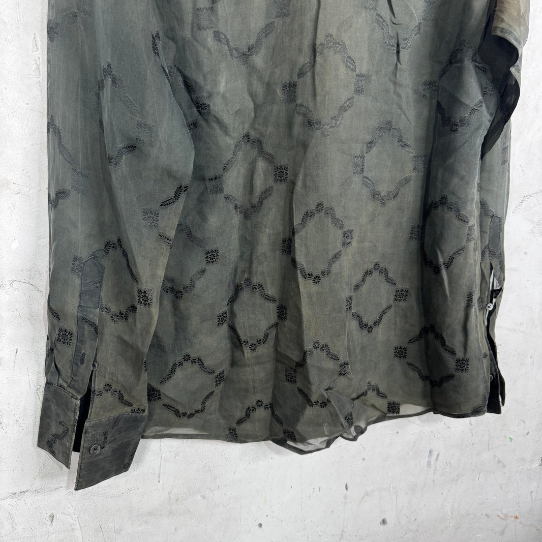 Gucci Tom Ford Silk Patterned Shirt