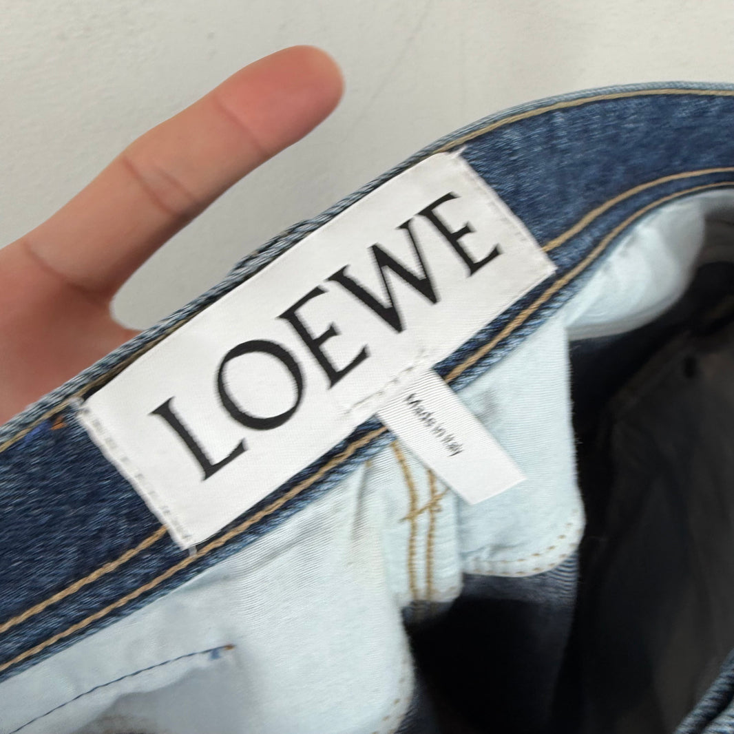 Loewe Gold Dipped Jeans
