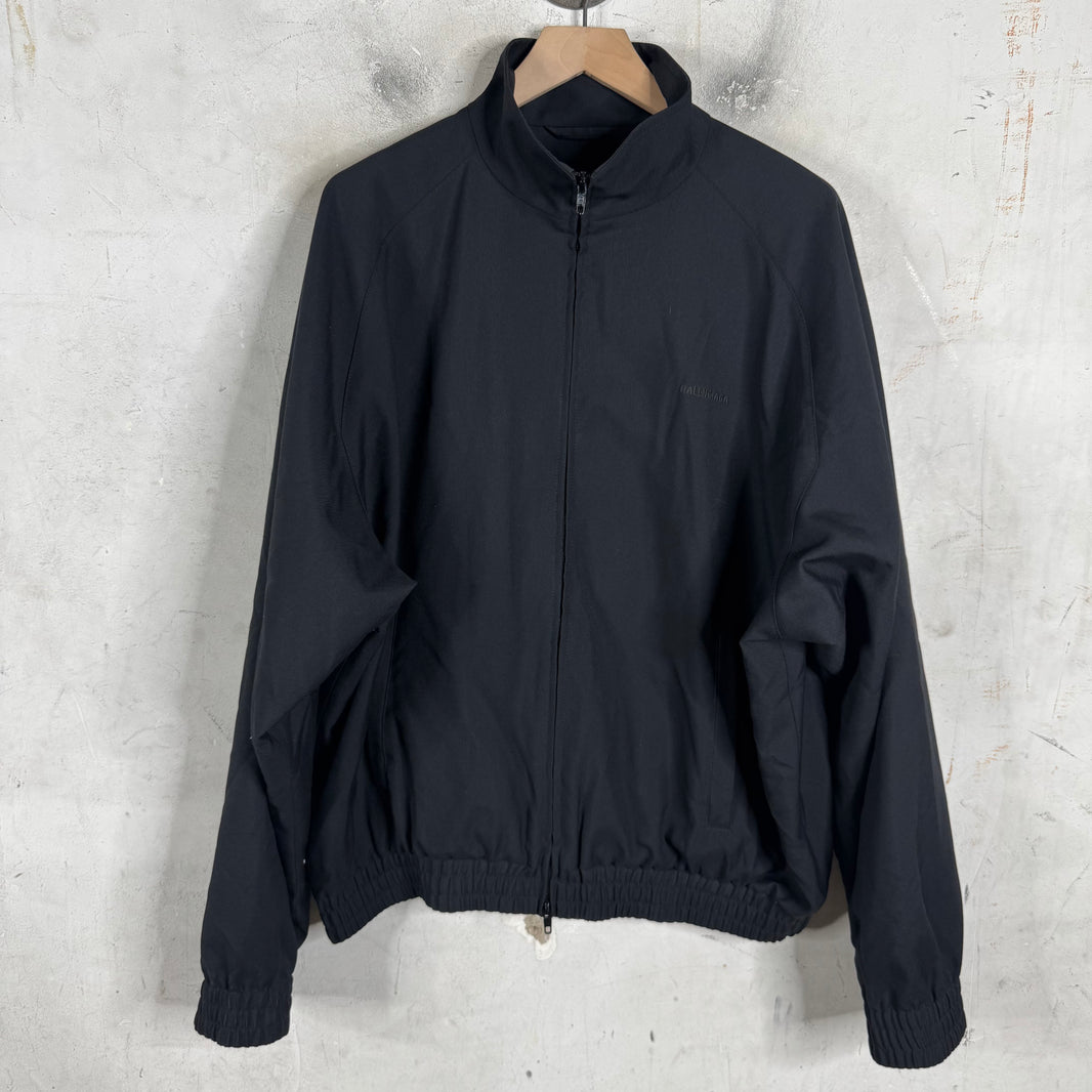 Balenciaga Tonal Logo Track Jacket
