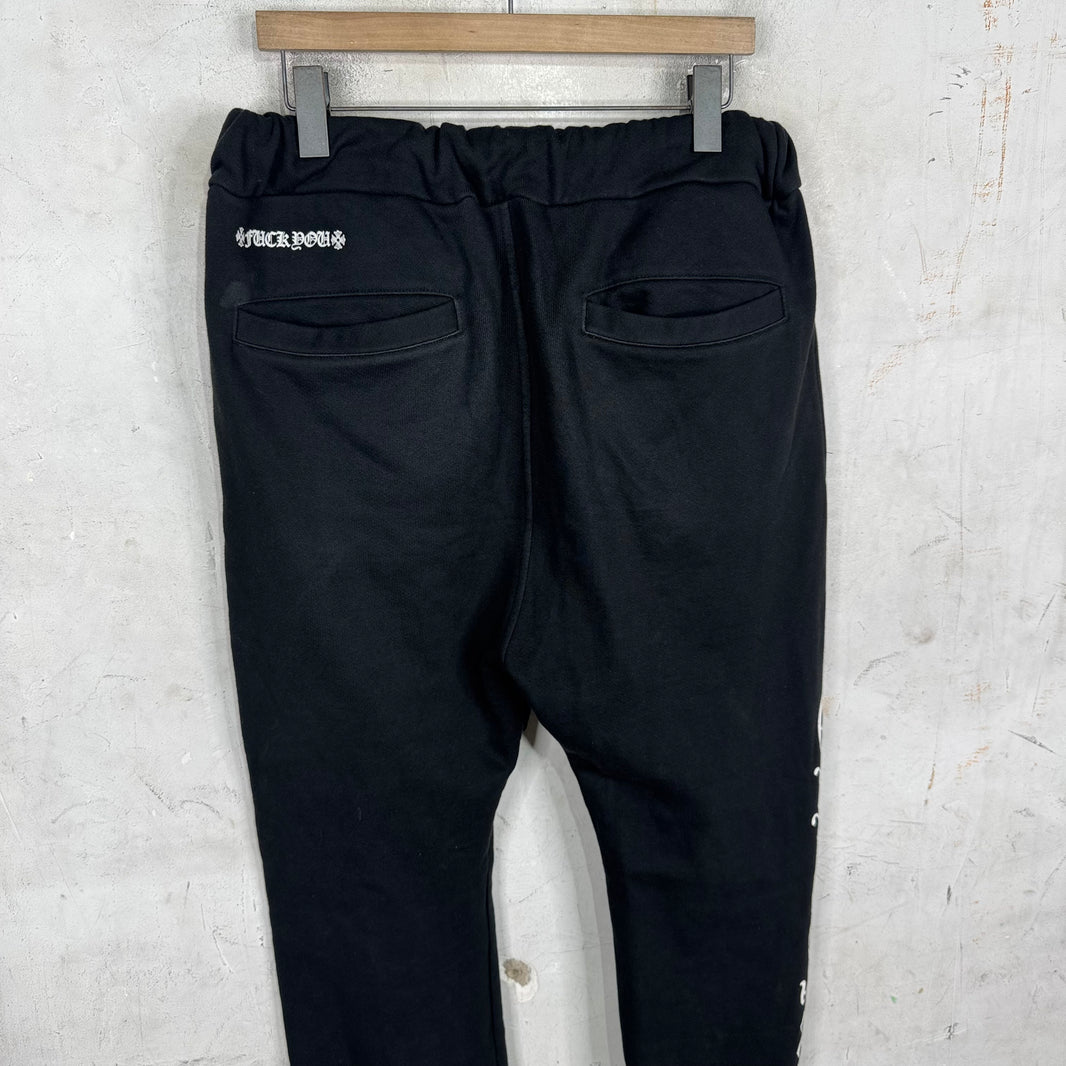Chrome Hearts Horseshoe Script Sweatpants