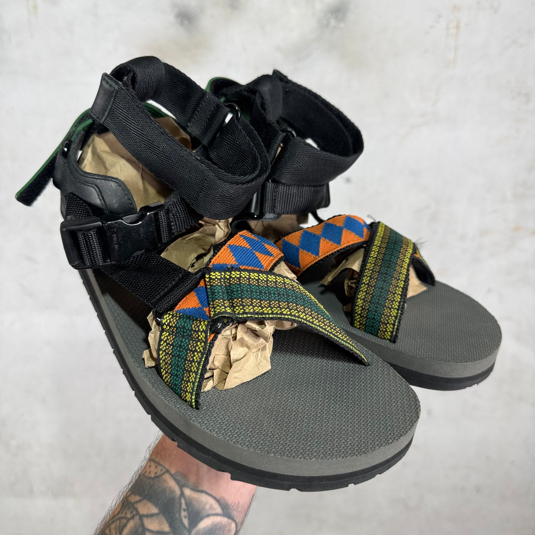 Prada Multi Strapped Sandals
