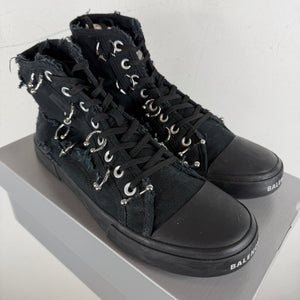 Balenciaga Pierced Paris High Top Sneakers