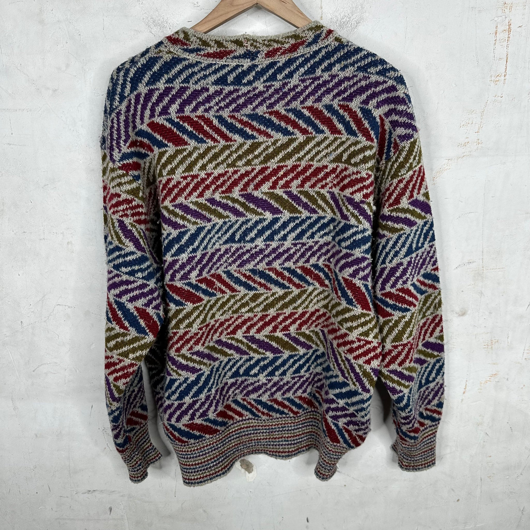 Missoni Sport Multicolor Knit Sweater