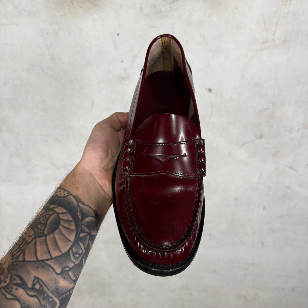Prada Oxblood Loafers